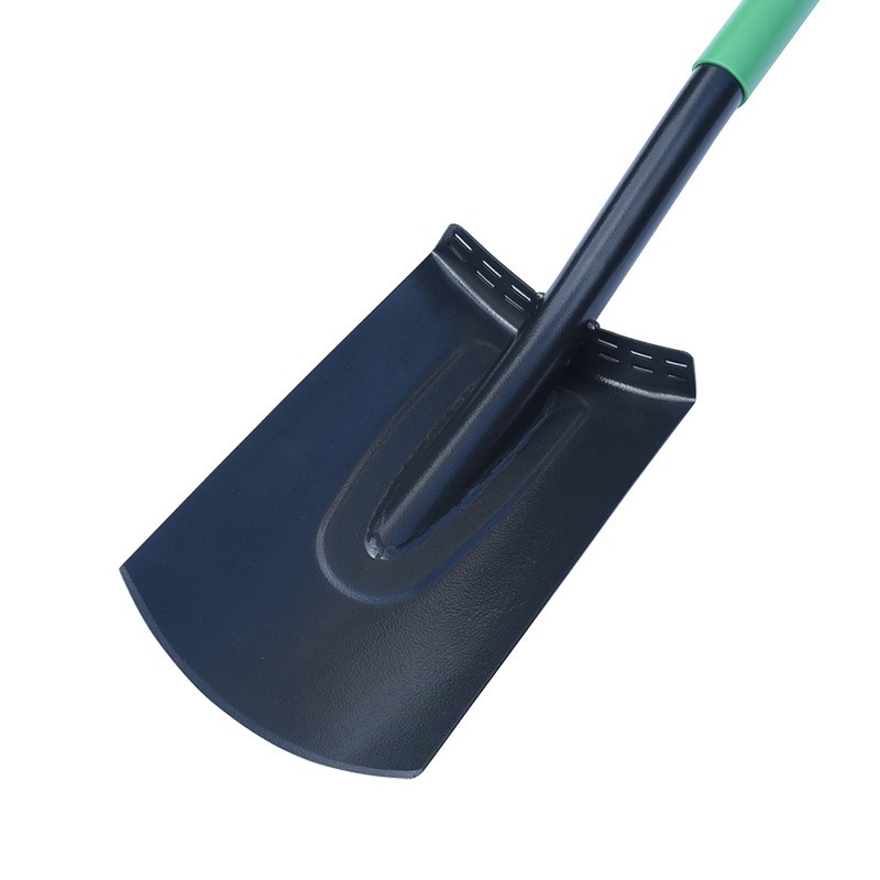Sharp shovel for gardening carbon steel blade