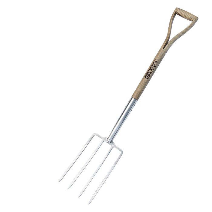 Stainless steel digging fork