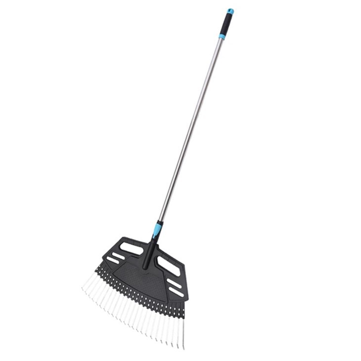 Grebla de frunze mari